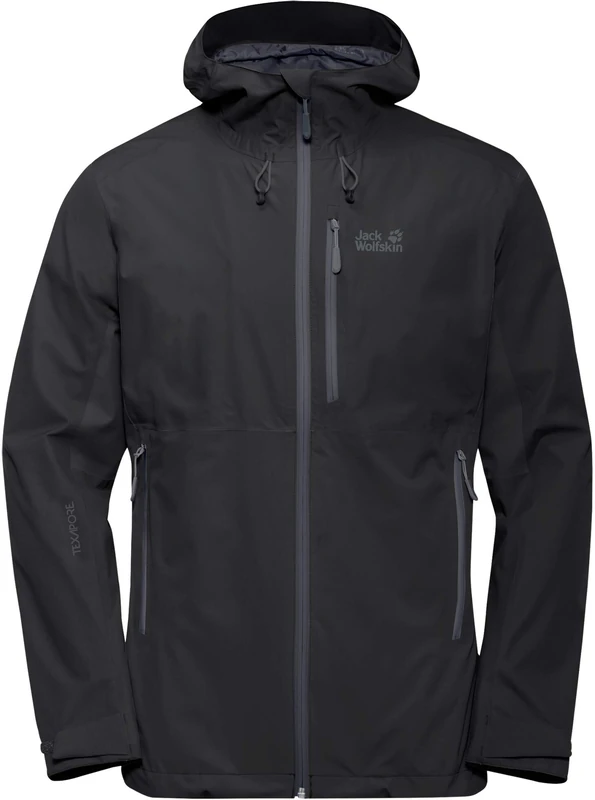 Jack Wolfskin Eagle Peak Jacket Men's Jacket - Black, Large