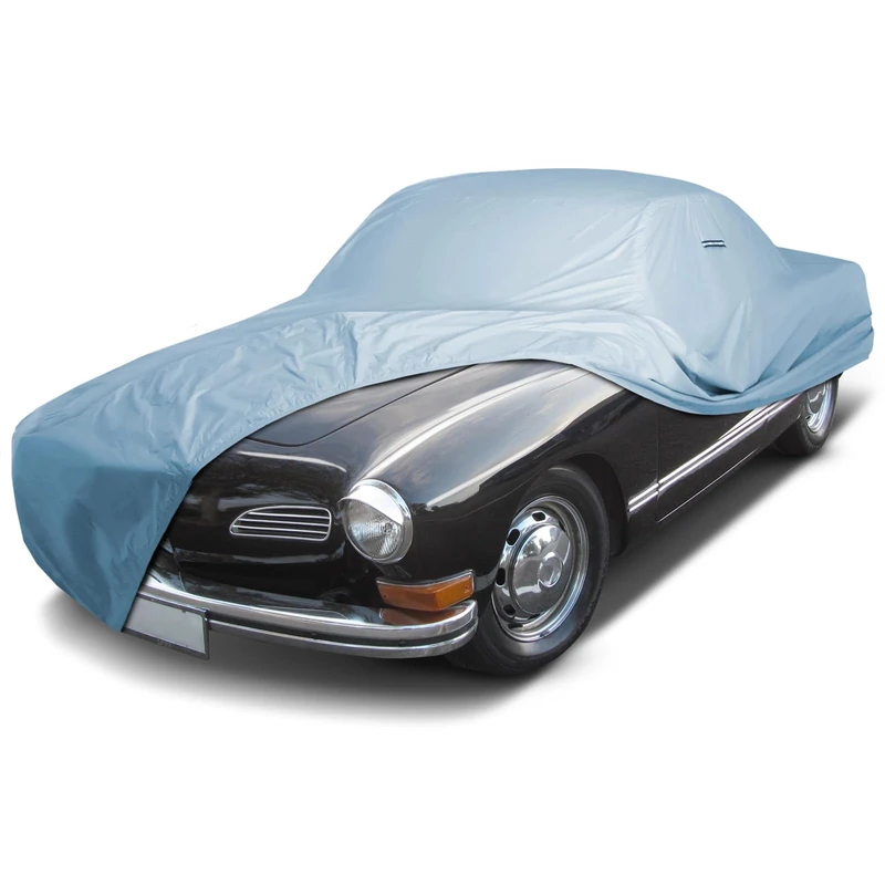 iCarCover Custom Car Cover for Volkswagen Karmann GHIA, Waterproof All Weather Rain Snow UV Sun Hail Protector for Automobiles, Automotive Full Exterior Indoor Outdoor Car Cover (Year Fits 1955-1974)