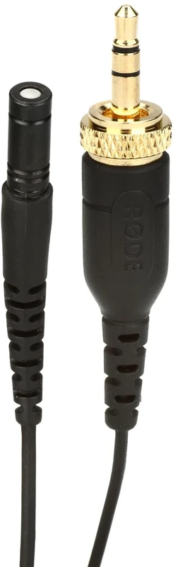 RØDE RØDELink LAV Professional Lavalier/Lapel Microphone with Locking Connector for Broadcast, Filmmaking, Content Creation, Location and Studio Voice Recordingc- Black