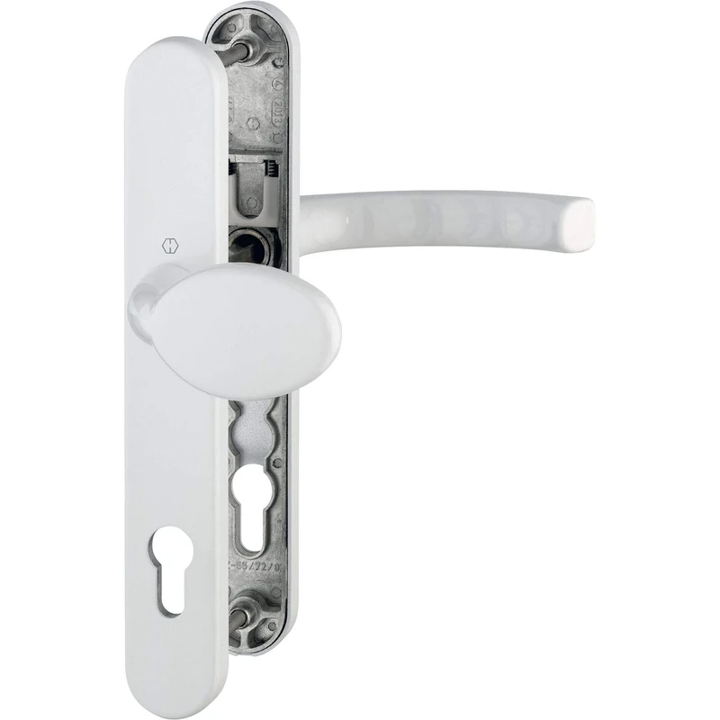 Lège Changeable Fitting on Narrow Plate Button 67-72 White