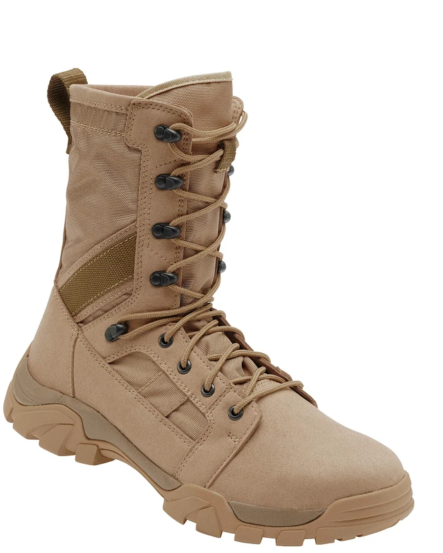 Brandit Defense Boots, Color: camel, Size: UK7/EU41