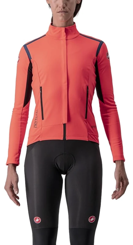 CASTELLI 4519535-288 PERFETTO RoS W LS Jacket Women's Brilliant Pink L
