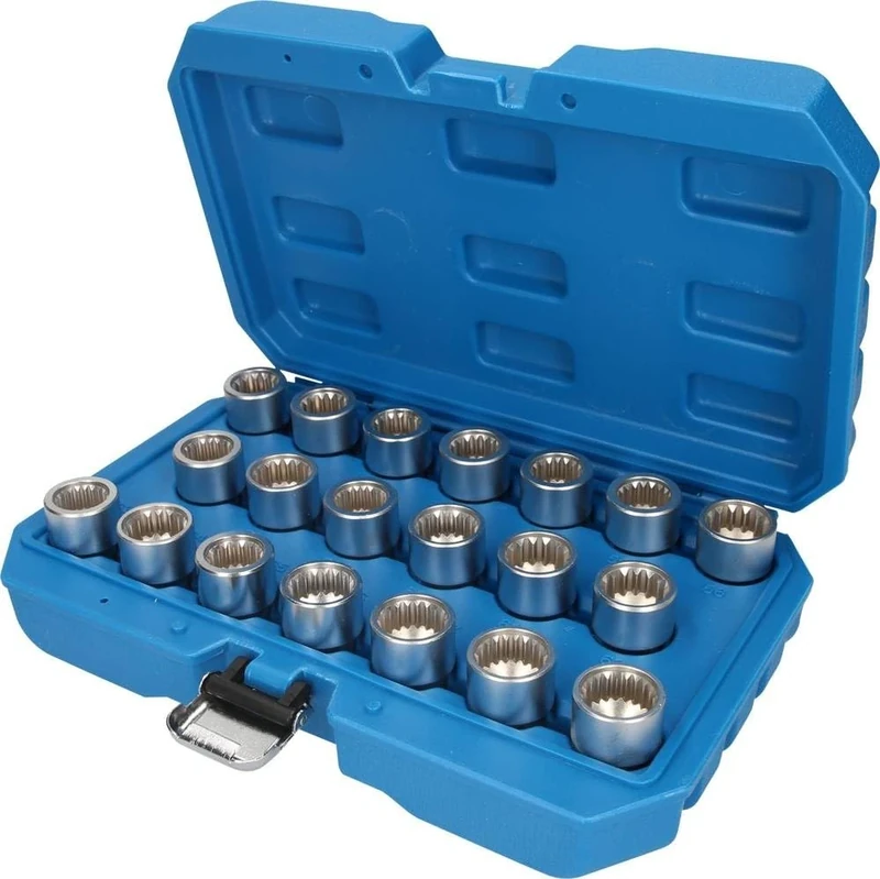 BRILLIANT TOOLS BT691330 Rim Lock Assortment | for Porsche | 21 Pieces [Powered by KS Tools]