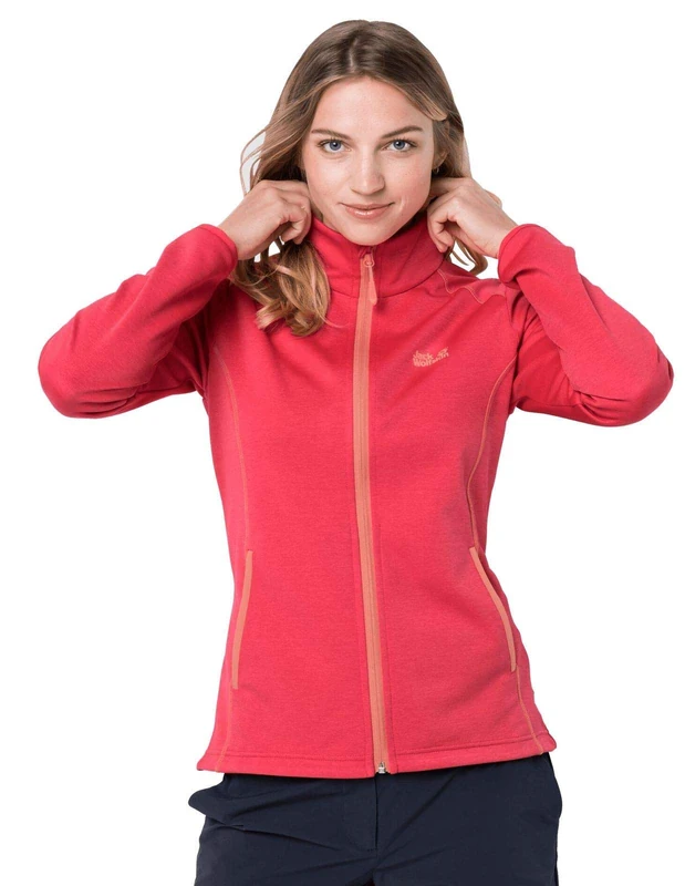 Jack Wolfskin Horizon Jacket Women's Jacket - Tulip Red, XX-Large