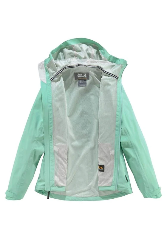 Jack Wolfskin JWP Hardshell Jacket Women's Hardshell Jacket - Pacific Green, Large