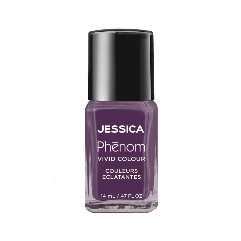 JESSICA Phenom Vivid Colour Nail Polish | Long-Lasting Gel-Like Nail Polish | No UV Light Needed | Vivid & Pigmented Colours | 5th Ave. | 14 ml