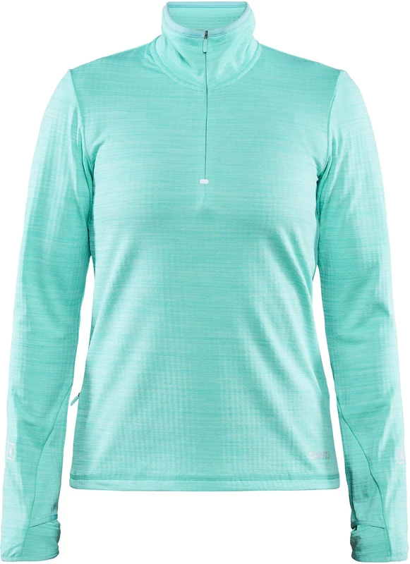 Craft Women's Activity Midlayer, Womens, 1906644-612200-4, Paradise/Melange, S