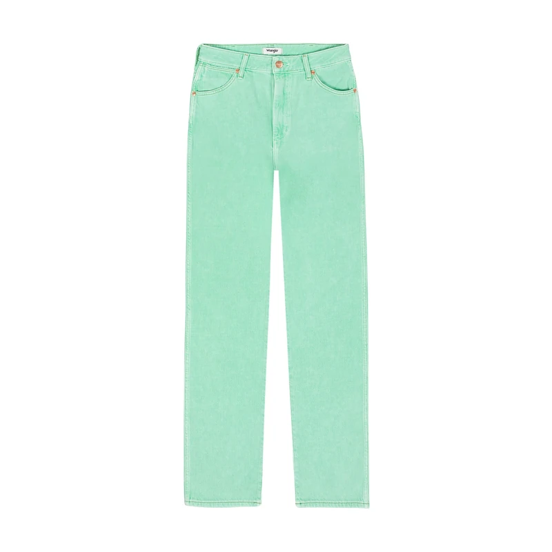 Wrangler Women's Wild West Jeans, Green, 27W / 34L