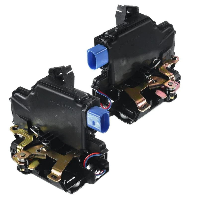 Frankberg 2X Door Lock Actuator Front Compatible with C.a.d.d.y MK III 2004-2015 Polo 9N 2001-2009 New Beetle 1998-2010 Cordoba 6L2 2002-2009 Ibiza MK III 2002-2009 Replace# 3B1837016CC 3B1837015AQ