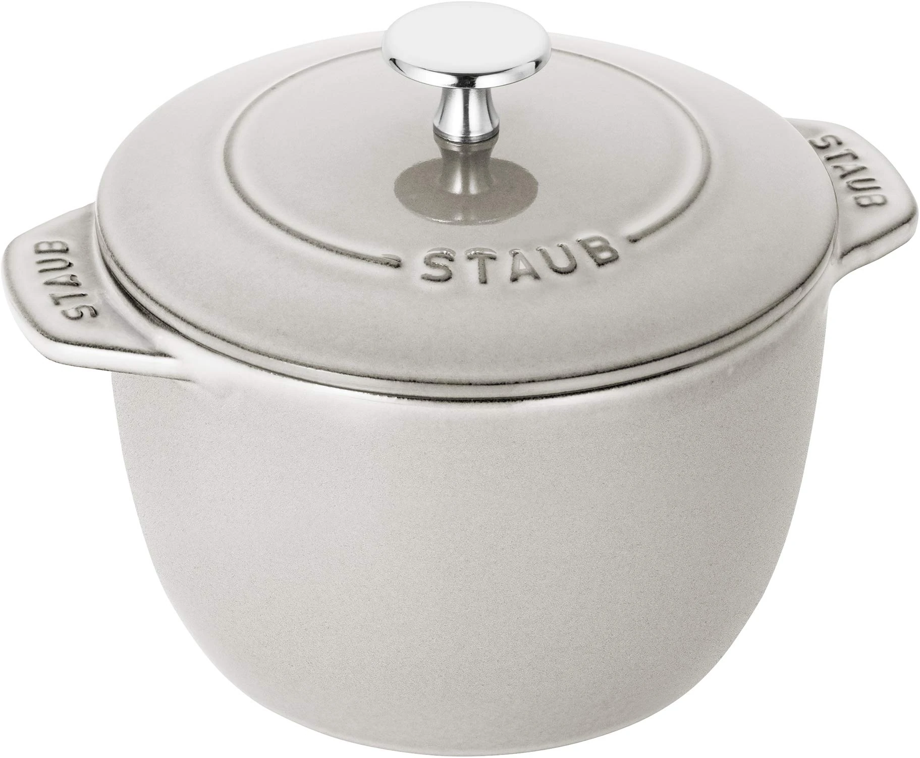 staub La Cocotte de GOHAN Campagne 40501-401 La Cocotte de GOHAN Campagne M 6.3 inches (16 cm) Rice Pot, Rice Cooker, 2 Cots