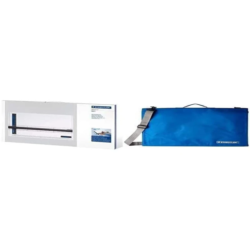 STAEDTLER Mars 661 A3 Drawing Board, White with Staedtler LR 661 13 Drawing Board Case with Handle for A3 Drawing Boards