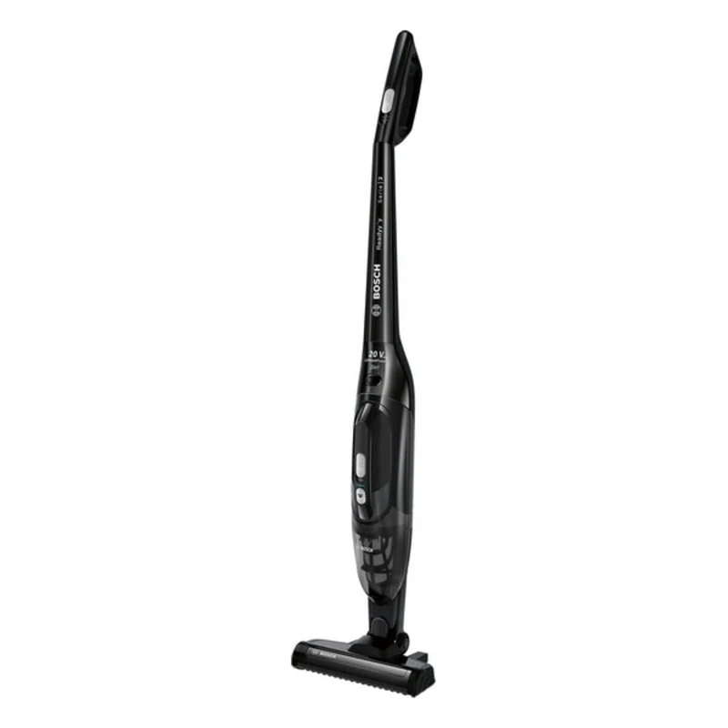 Bosch Readyy Serie | 2 - Rechargeable 20 V Max Cordless 2 in 1 Handheld and Handstick Vacuum Cleaner with Integrated Accessories for Multiple Surfaces, in Black