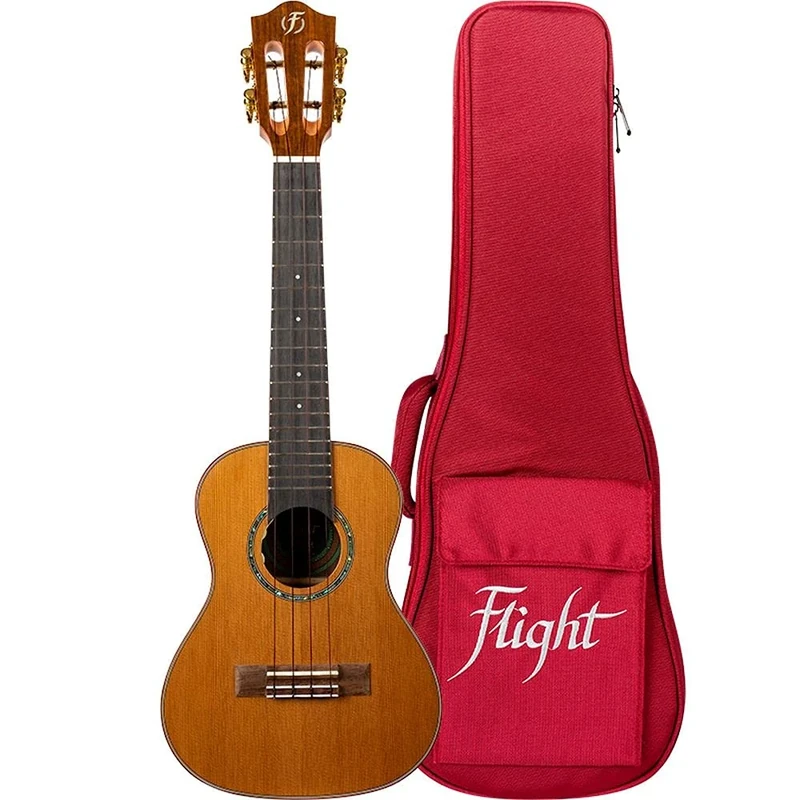 Flight Ukeleles - Diana Concert Electro Ukulele - Cedar Top