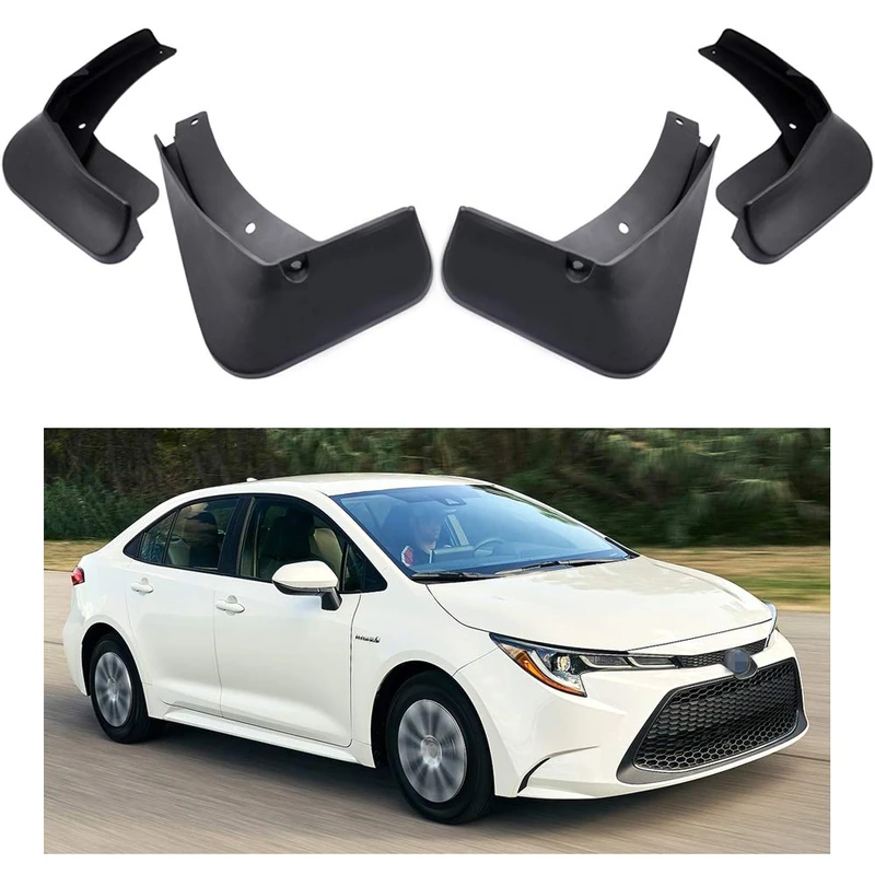 MOERTIFEI Car Mudguard Fender Mud Flaps Splash Guards Compatible with 2020-2021 Toyota Corolla/Corolla Hybrid