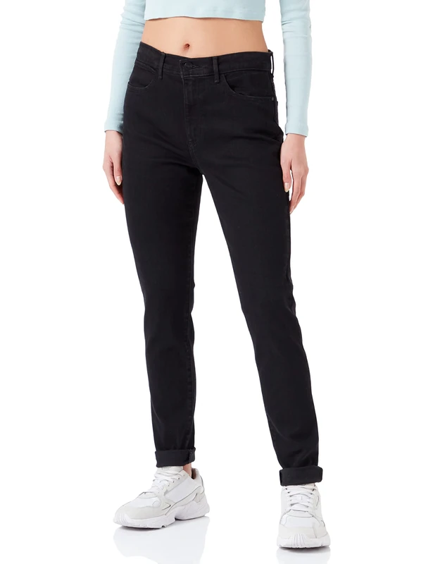 Wrangler Damen Jeans High Skinny, Skinny Fit, Skinny Leg