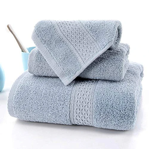 KAIQINMJ Geometric Pattern Towel Soft Cotton Bath Shower Towel Large Bathroom Towel