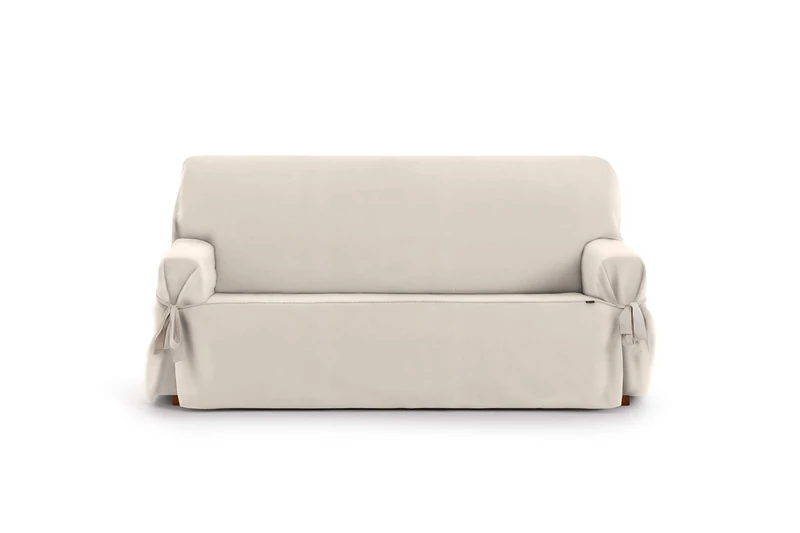 Eysa Sofa Cover, Cotton, Beige, 140-180cm, 2 seaters