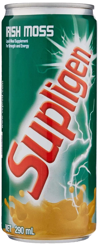 Supligen Irish Moss Liquid Meal Supplement Drink, 290ml (Pack of 12)
