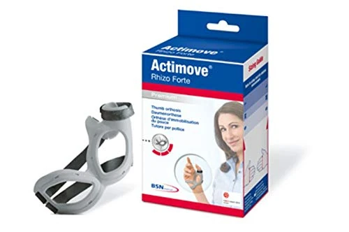 Activemove Rhizo Forte, Effectively Restrics Thumb Adduction, Aluminum Core, Immobilized CMC and MCP Joints, Moldable to Fit, Large, Right, 64-73mm