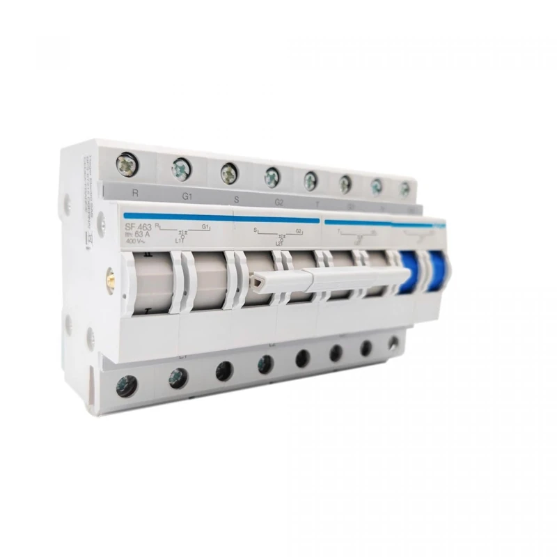 01 - SF463-3250615561015 Inverter 4P 63A with Zero Point 8M Hager