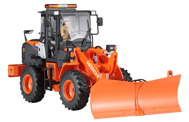 Hasegawa 1:35 Hitachi Wheeled Loader ZW100-6 Multiplough