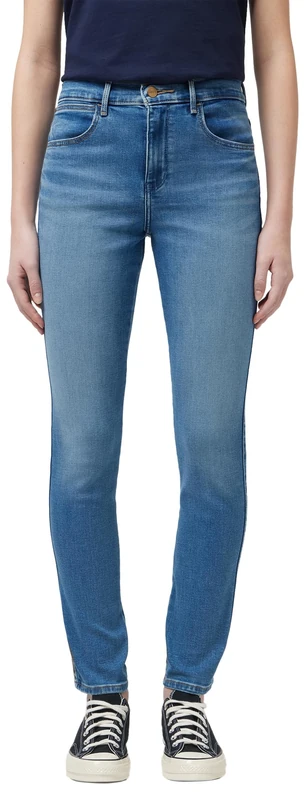 Wrangler Damen Jeans High Skinny, Skinny Fit, Skinny Leg