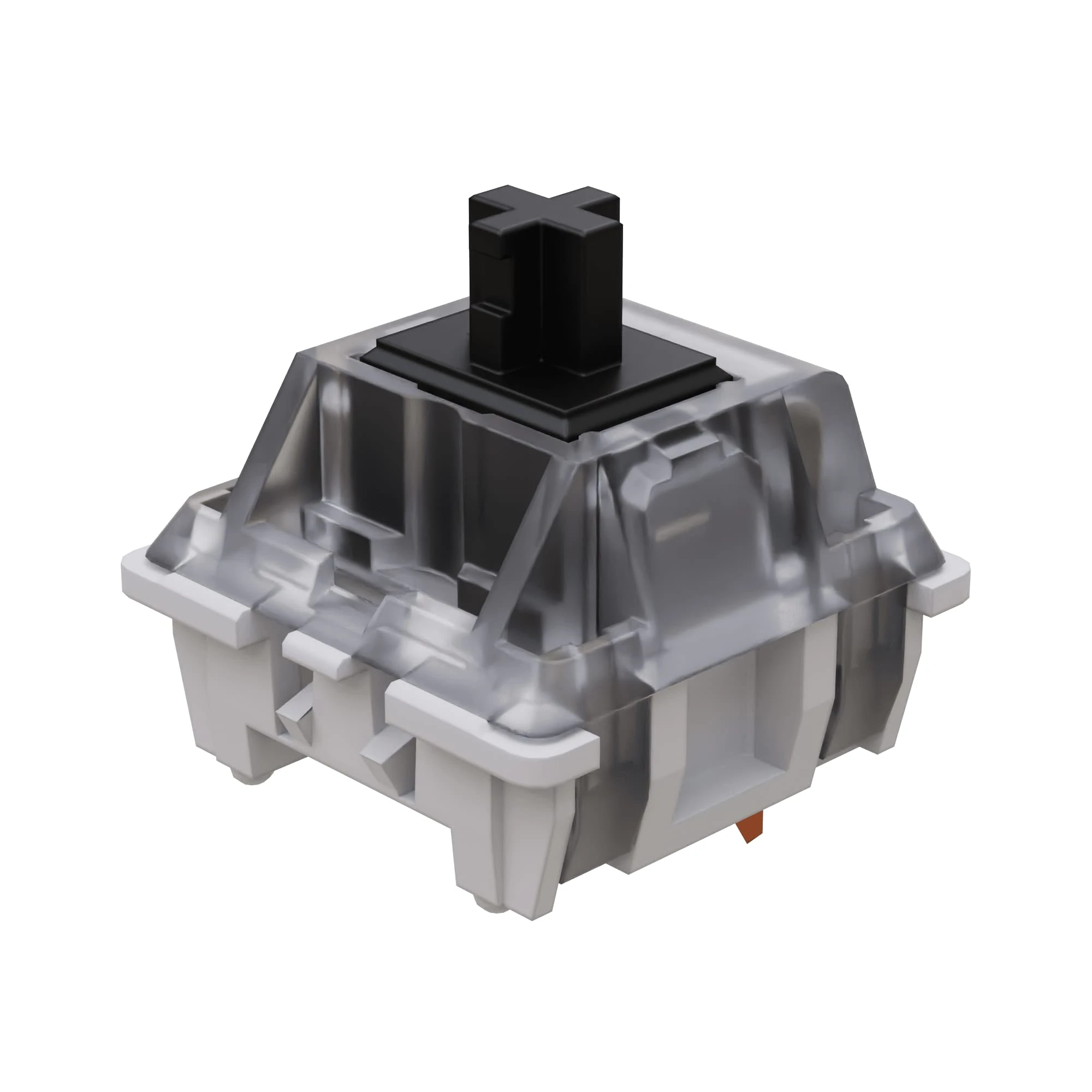 Gateron KS-9 Mechanical Switches for MX Mechanical Gaming Keyboard | 60g Force | Linear | Plate Mounted | SMD 3 Pin RGB Switches for Backlit Keyboard | (65 PCS, Black)