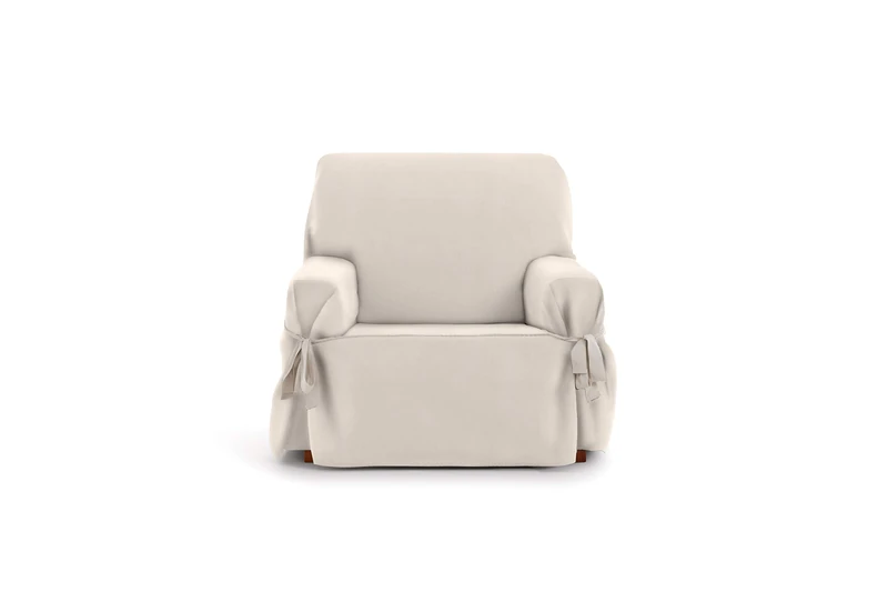 Eysa Sofa Cover, Cotton, Beige, 80-120cm