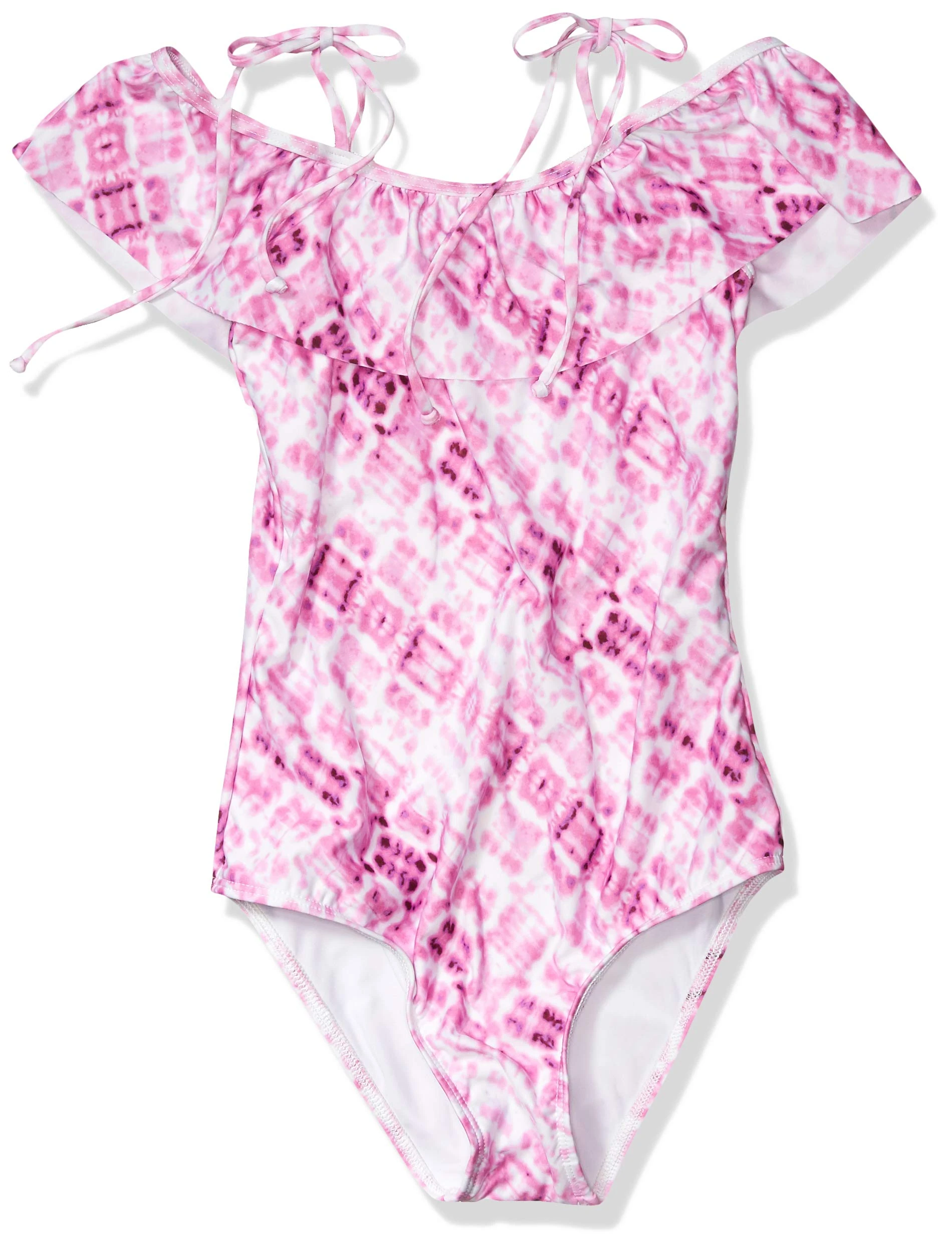 Splendid girlsRuffle One Piece Swimsuit One Piece Swimsuit - - 16