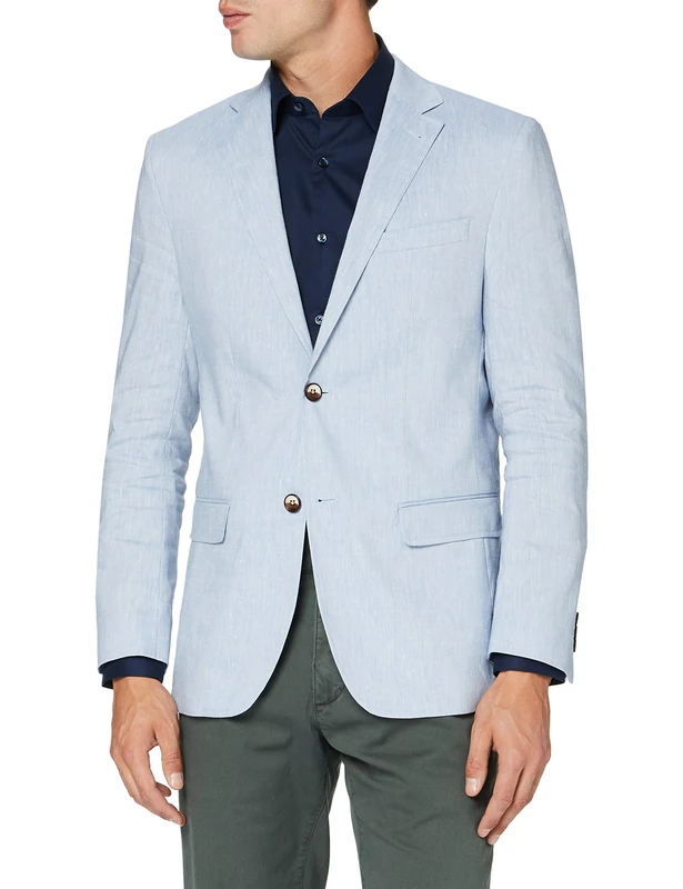 Pierre Cardin Men's Aito at Blazer, Blue (Sky 3800), 27