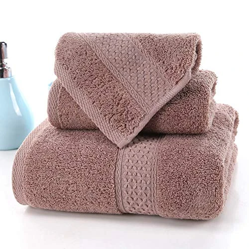 KAIQINMJ Geometric Pattern Towel Soft Cotton Bath Shower Towel Large Bathroom Towel