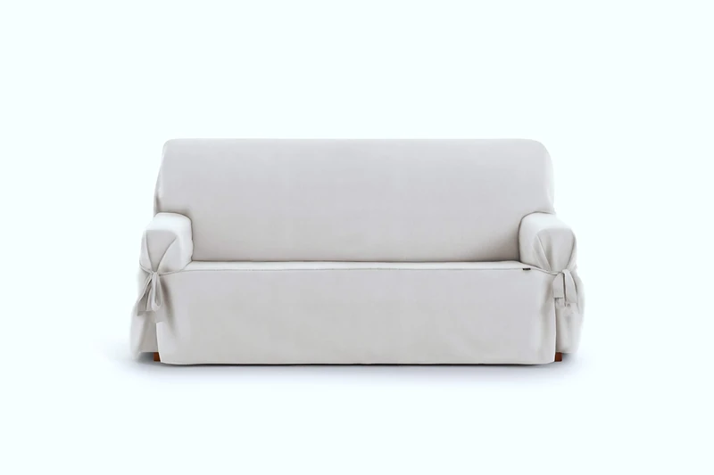 Eysa Sofa Cover, Cotton, White, 180-230cm F639160