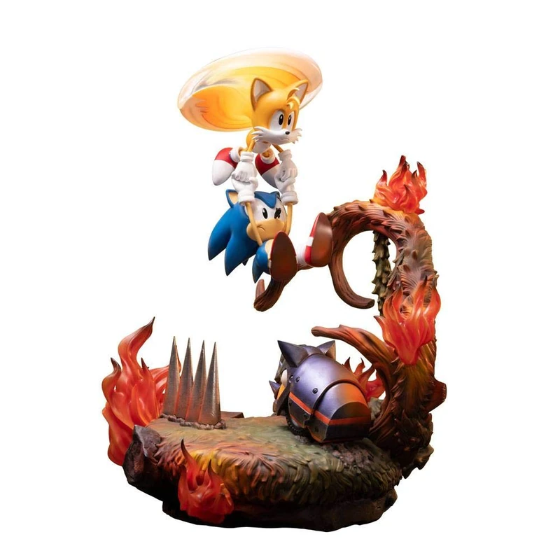 First 4 Figures - Sonic The Hedgehog (Sonic & Tails) RESIN Statue