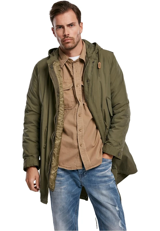 Brandit M51 US Parka, color: olive, size: M
