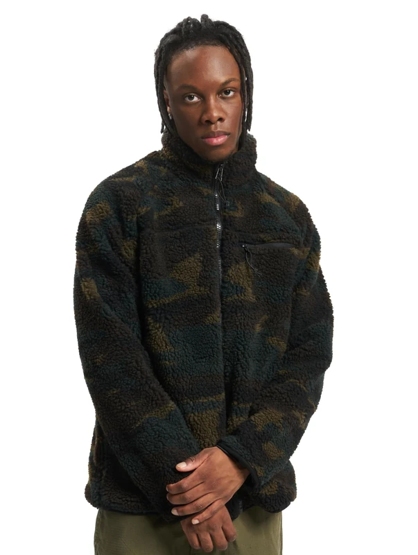Brandit Teddyfleece Jacket, color: woodland, size: M