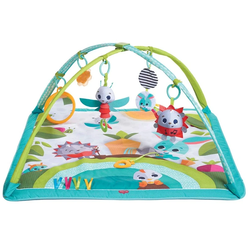 Tiny Love Gymini Sunny Day, Musical Baby Play Mat And Newborn Activity Gym, Suitable From Birth, 0M +, 85 X 75 X 45, Meadow Days Multi, 3333120171