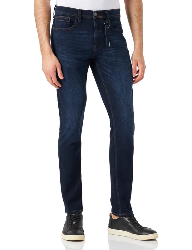 Blend Men's Jet Multiflex Pro Jeans Noos Skinny Jeans, Blue (Denim Dark 76207), W30/L32 (Manufacturer Size: 30/32) - Image 1