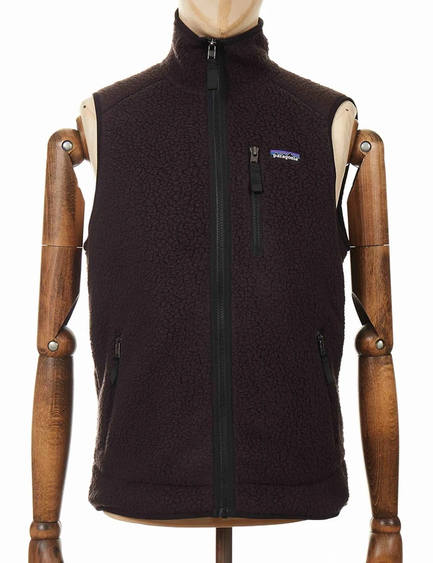 PATAGONIA M's Retro Pile Vest - Men's Vest, mens, Jacket, 22821, Black, L