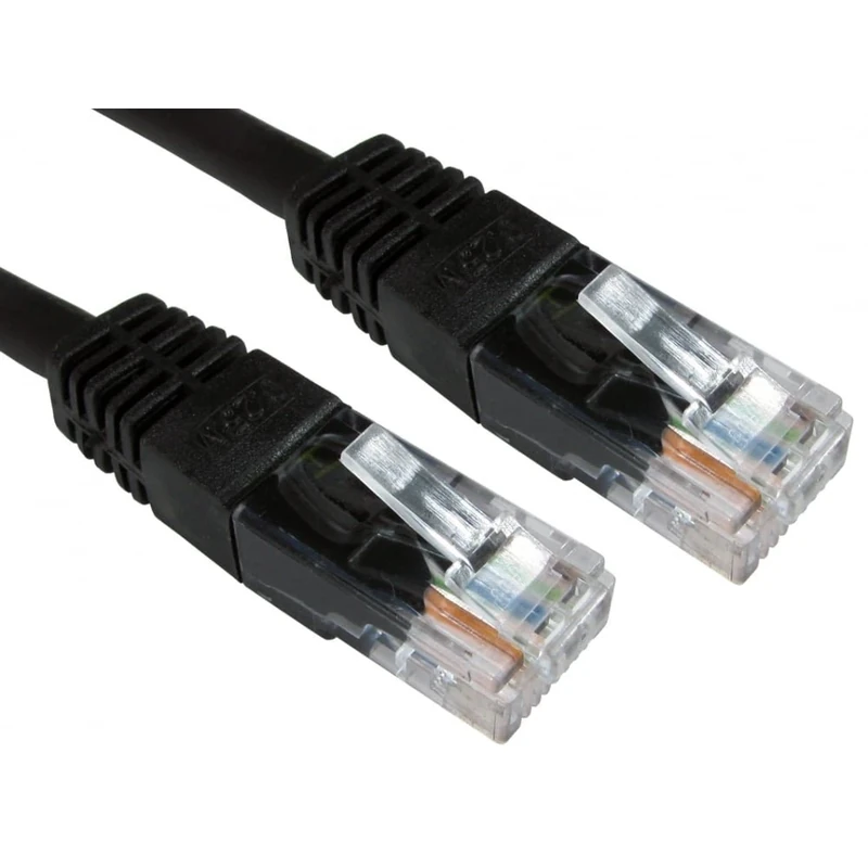 ALIDA SYSTEMS 1m Cat6 Ethernet Cable, High Speed and Reliable - Black
