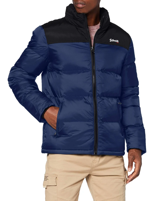 Schott NYC Men's Utah Jacket Not Applicable, Navy Blue, Xx-Large
