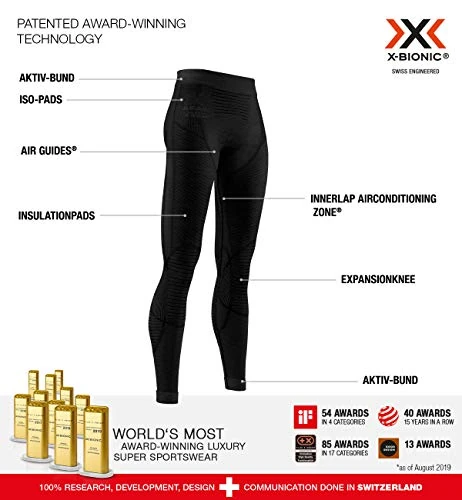 X-BIONIC Apani 4.0 Women's Merino Trousers Black