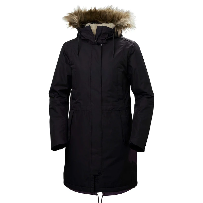 Helly Hansen W Mayen Parka, Women, womens, Parka, 53303, 990 Black, XL - Image 1