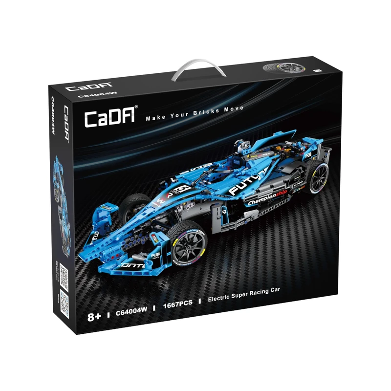 Electric Super Race Car (blau, Maßstab 1:8)