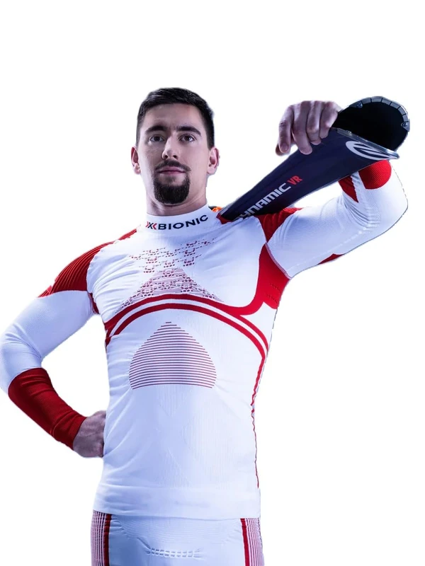 X-BIONIC Unisex Energy Accumulator 4.0 Patriot Turtle Neck Long Sleeves Austria Shirts, Unisex_Adult, Shirts, EA-WT44W19M-T076-M, Austria, M