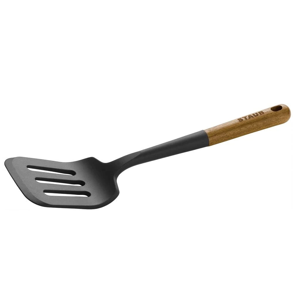 STAUB Acacia Wood Spatula 31 cm Black