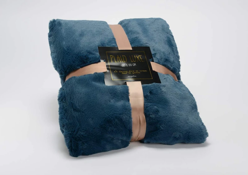 Amadeus Bedspread 130 x 170 cm Midnight Blue - Image 1