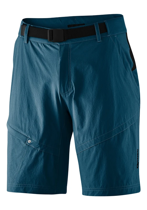 Gonso Arico Men's Cycling Shorts with Buttoned Cycling Underwear, Padded Cycling Shorts Blue