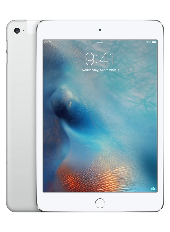 Late-2015 Apple iPad Mini (7.9-inch, Wi-Fi + Cellular, 128GB) - Silver (Renewed)
