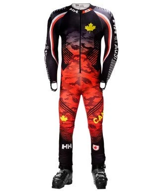 Helly Hansen WC Speed Suit GS Suit Neoprene,Man, mens, 65587, 223, Canada Ski Team, XL