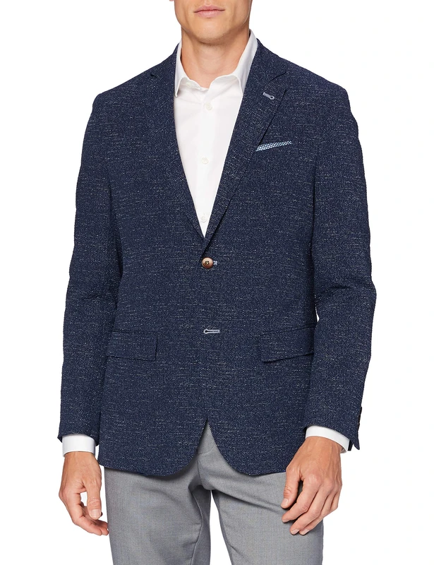 Pierre Cardin Men's Aito at Blazer, Blue (Granat 3150), 34 (Size: 44)